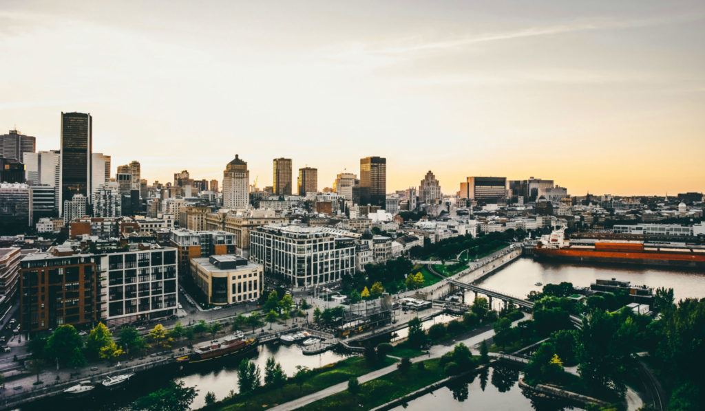 The city of Montreal